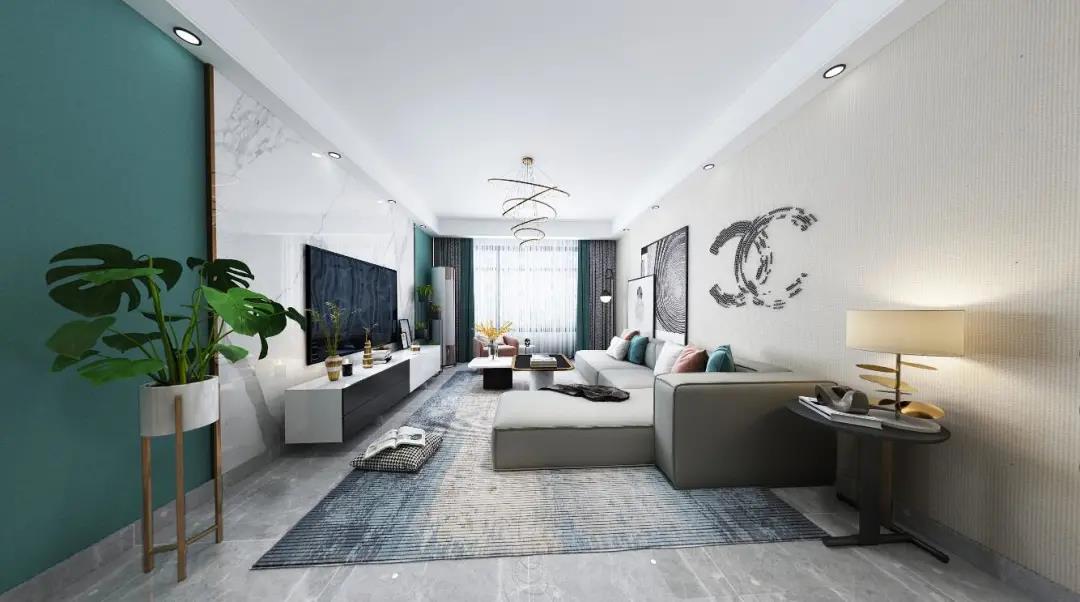 110㎡現(xiàn)代風(fēng)格，品味溫潤有度的質(zhì)感生活